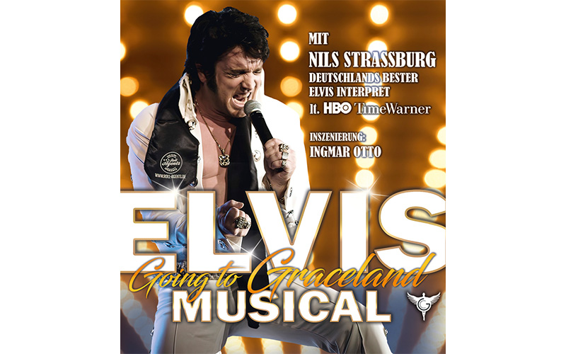 Am Samstag, 16. März 2024, findet ab 20.00 Uhr in der Rattenfänger-Halle das ELVIS-Musical statt.