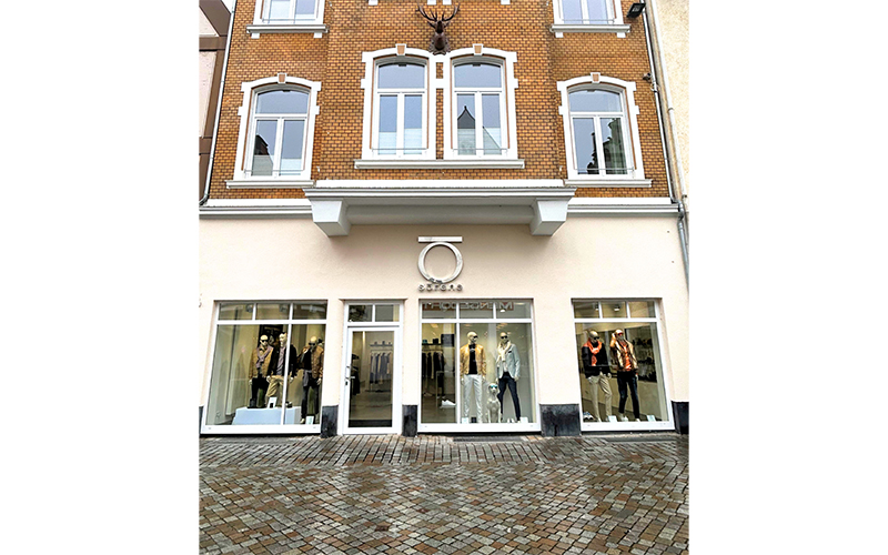 Stadt fördert Herrenmodegeschäft in der Osterstraße. 