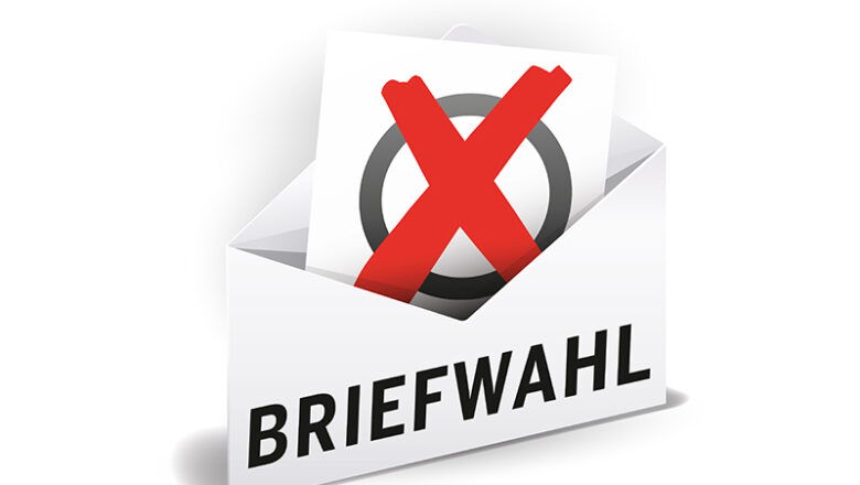 Briefwahl: Europawahl am 09.06.2024