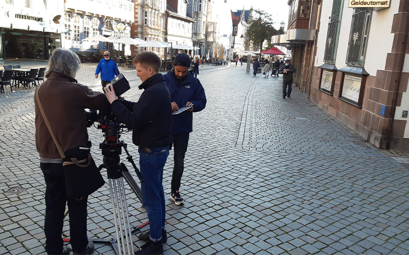 Die Rattenfängerstadt Hameln wurde erneut als Filmkulisse genutzt. 