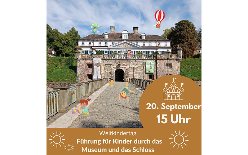 Das Museum im Schloss Pyrmont lädt am Weltkindertag, dem 20.09.2024, alle Kinder zu einer besonderen Führung ein. 