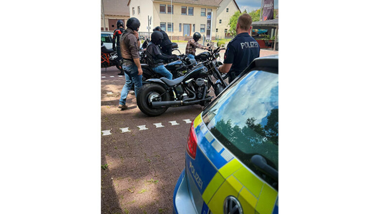 Motorradkontrollen im Bereich Lauenförde/ Meinbrexen
