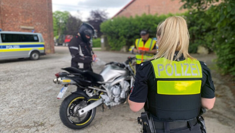Motorradkontrollen in Bad Münder